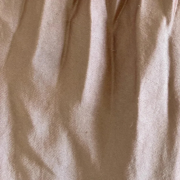 Vince Pleated Panel Satin Midi Skirt (2) - Picture 5 of 6